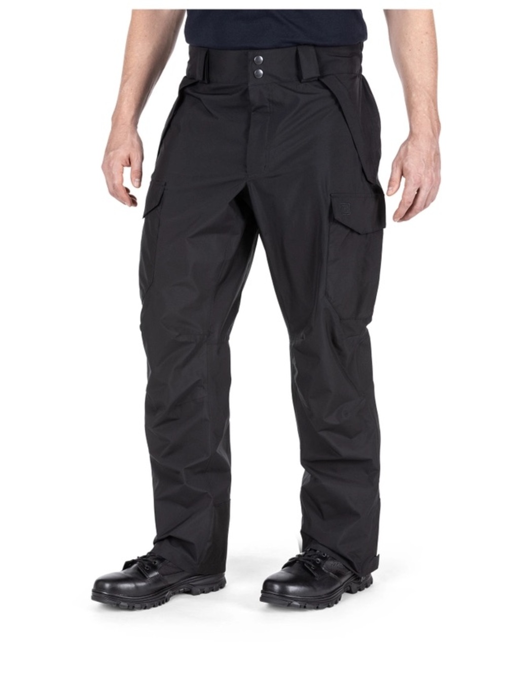 5.11 Tactical Duty Rain Pants Size XL Waterproof Cargo Black NWT